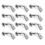 12PCS Furniture Legs Iron Electroplating Modern Style Metal Sofa Leg Replacement for Table Chair Couch Cabinet