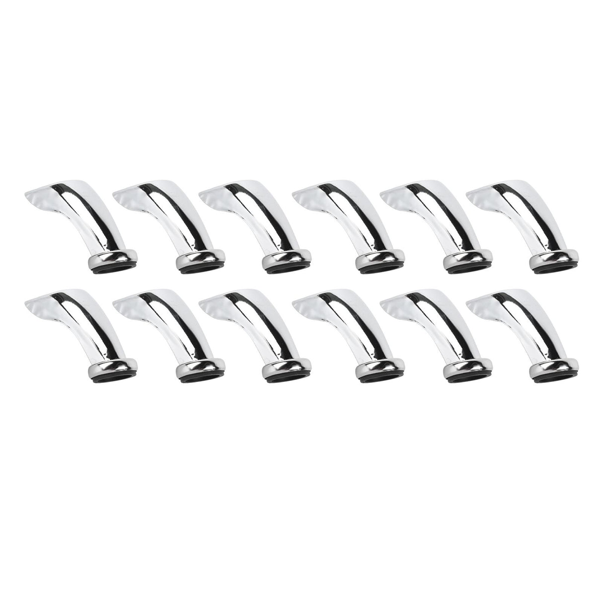 12PCS Furniture Legs Iron Electroplating Modern Style Metal Sofa Leg Replacement for Table Chair Couch Cabinet