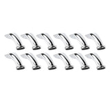 12PCS Furniture Legs Iron Electroplating Modern Style Metal Sofa Leg Replacement for Table Chair Couch Cabinet