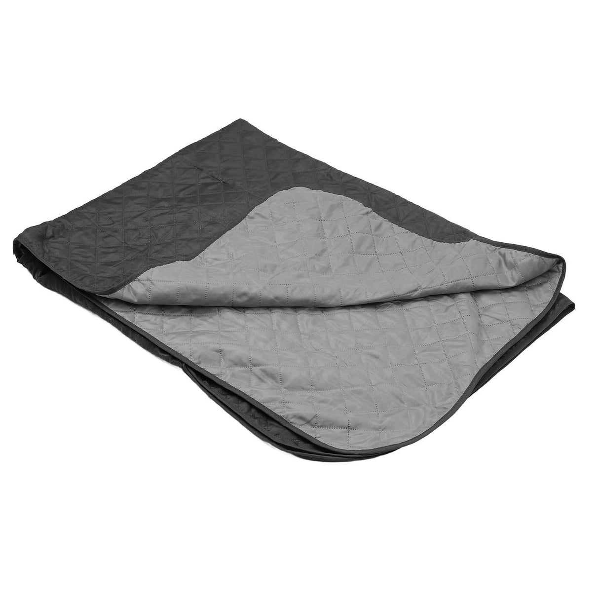 Sofa Protective Cover Waterproof Washable Wear Resistant 2 Seats Polyester Mat for Pets Gray