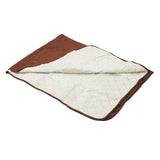 Sofa Protective Cover Waterproof Washable Wear Resistant 2 Seats Polyester Mat for Pets Brown - 45-Degree Angle