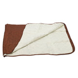 Sofa Protective Cover Waterproof Washable Wear Resistant 2 Seats Polyester Mat for Pets Brown