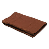Sofa Protective Cover Waterproof Washable Wear Resistant 2 Seats Polyester Mat for Pets Brown