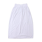 Women Bath Towel Wrap Cotton Boob Tube Top Bath Towel Skirt Dree for Travel Beach White