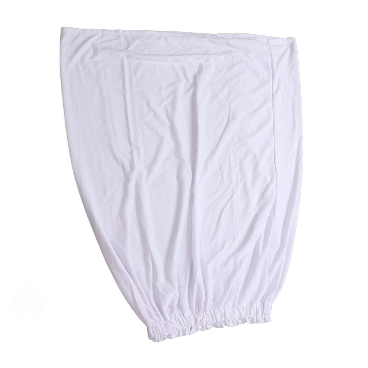 Women Bath Towel Wrap Cotton Boob Tube Top Bath Towel Skirt Dree for Travel Beach White