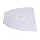 Women Bath Towel Wrap Cotton Boob Tube Top Bath Towel Skirt Dree for Travel Beach White