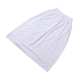 Women Bath Towel Wrap Cotton Boob Tube Top Bath Towel Skirt Dree for Travel Beach White