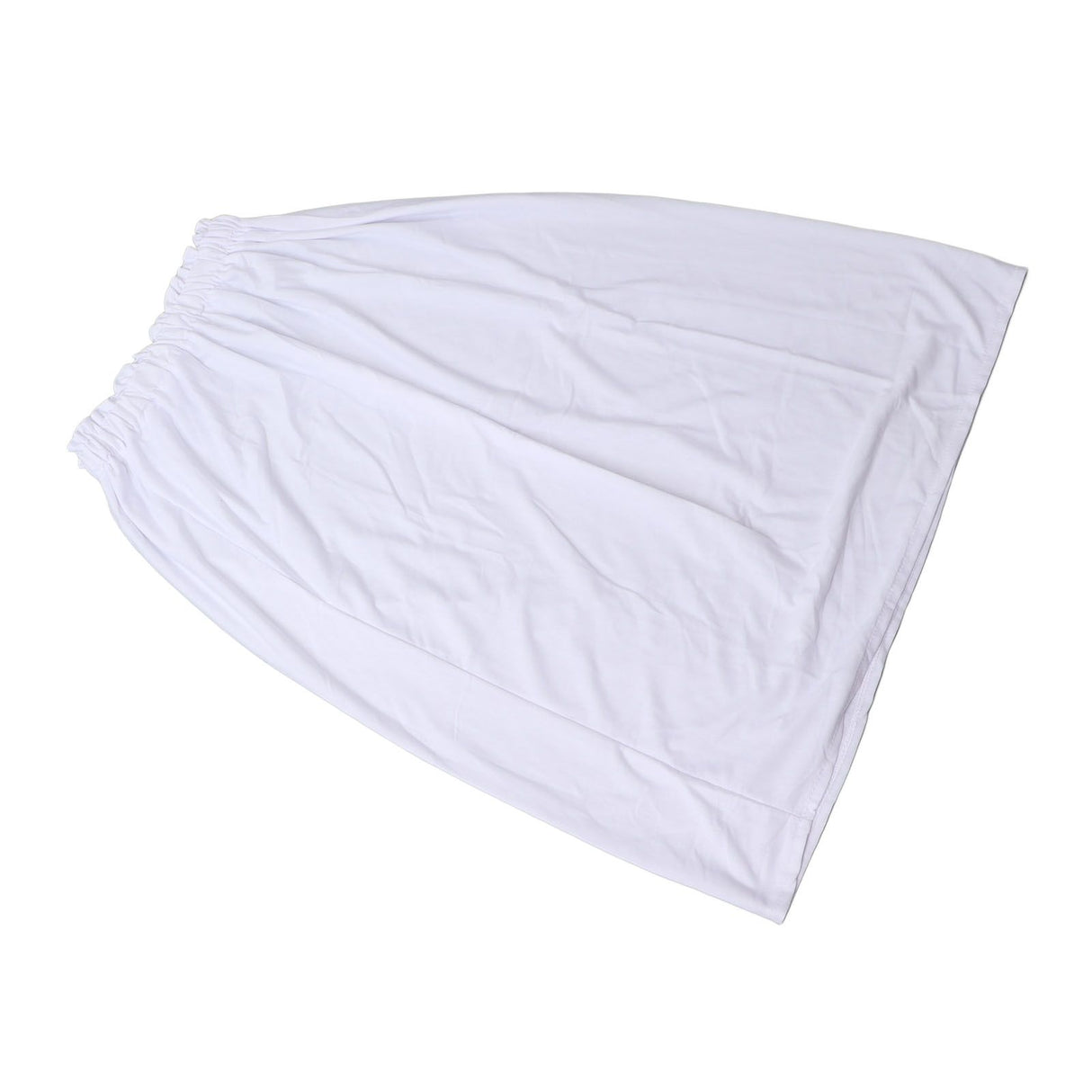 Women Bath Towel Wrap Cotton Boob Tube Top Bath Towel Skirt Dree for Travel Beach White