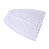 Women Bath Towel Wrap Cotton Boob Tube Top Bath Towel Skirt Dree for Travel Beach White - Extra Image