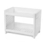 Desktop Storage Shelf Multifunctional Practical Durable Desktop Organizer for Bedroom White