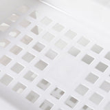 Desktop Storage Shelf Multifunctional Practical Durable Desktop Organizer for Bedroom White - Side View
