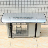 Air Conditioner Outdoor Unit Top Cover Dust Prevention Rainproof Windproof Outdoor AC Cover for 85x40cm/33.5x15.7in