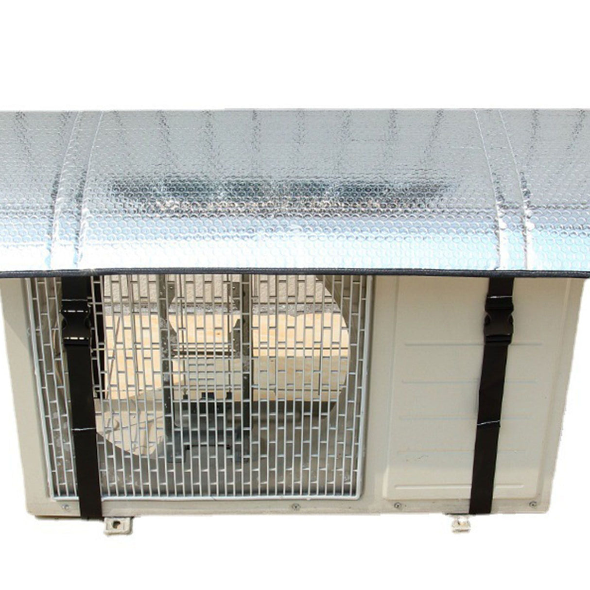 Air Conditioner Outdoor Unit Top Cover Dust Prevention Rainproof Windproof Outdoor AC Cover for 85x40cm/33.5x15.7in