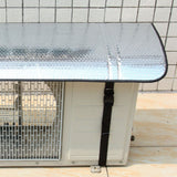Air Conditioner Outdoor Unit Top Cover Dust Prevention Rainproof Windproof Outdoor AC Cover for 85x40cm/33.5x15.7in