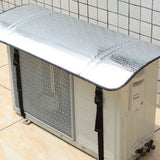 Air Conditioner Outdoor Unit Top Cover Dust Prevention Rainproof Windproof Outdoor AC Cover for 85x40cm/33.5x15.7in