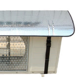 Air Conditioner Outdoor Unit Top Cover Dust Prevention Rainproof Windproof Outdoor AC Cover for 110x55cm/43.3x21.7in - Extra Image