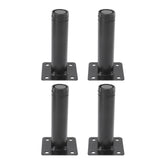 Furniture Legs Adjustable Iron Cabinet Legs Metal Round Sofa Support Foot Adjustable Feet for Kitchen Table