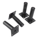 Furniture Legs Adjustable Iron Cabinet Legs Metal Round Sofa Support Foot Adjustable Feet for Kitchen Table
