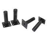 Furniture Legs Adjustable Iron Cabinet Legs Metal Round Sofa Support Foot Adjustable Feet for Kitchen Table - Extra Image