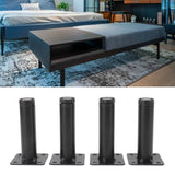 Furniture Legs Adjustable Iron Cabinet Legs Metal Round Sofa Support Foot Adjustable Feet for Kitchen Table
