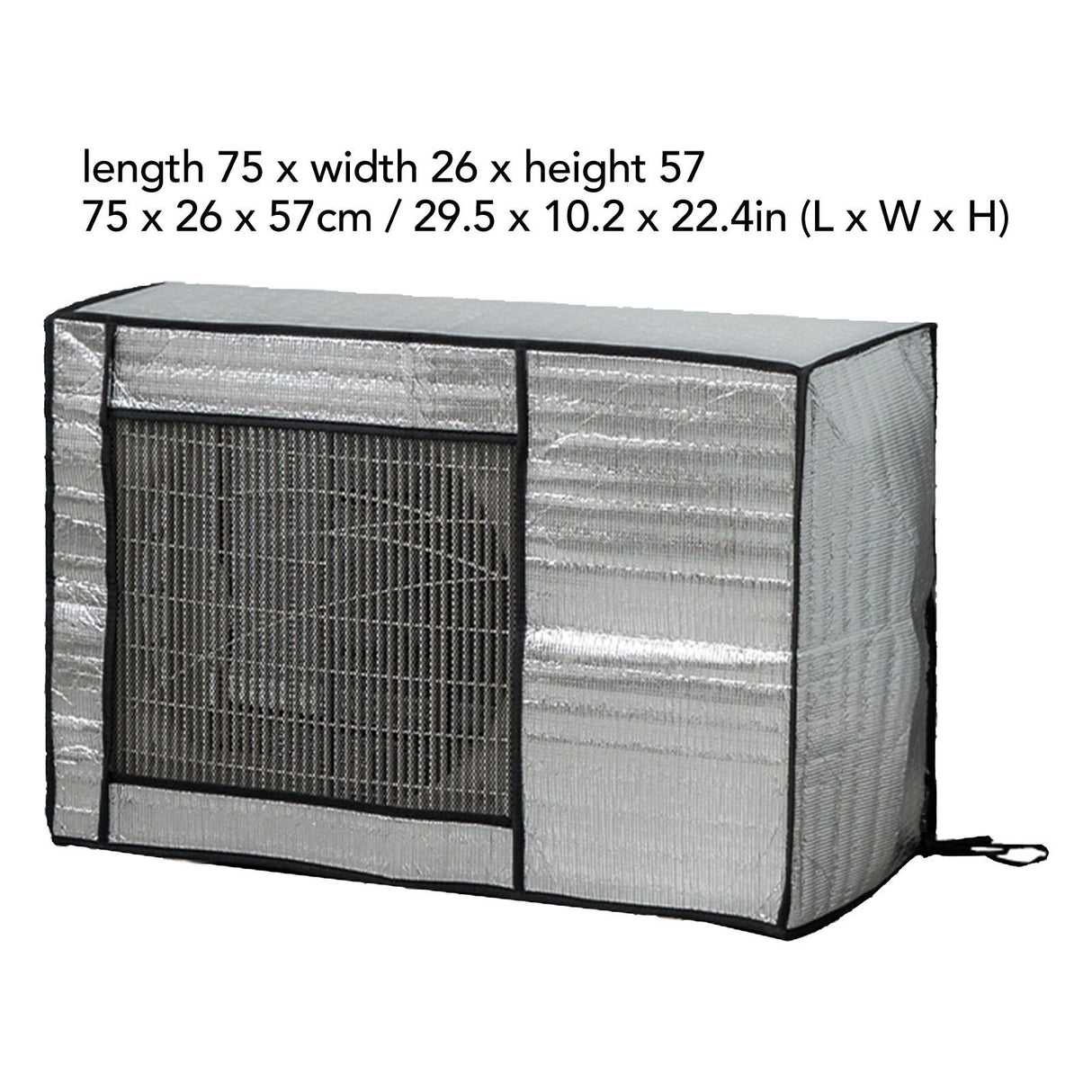 Outside Air Conditioner Cover Waterproof Dustproof Sunscreen AC Unit Cover for Home Hotel Office Building 1P
