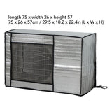 Outside Air Conditioner Cover Waterproof Dustproof Sunscreen AC Unit Cover for Home Hotel Office Building 1P - Extra Image