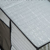 Outside Air Conditioner Cover Waterproof Dustproof Sunscreen AC Unit Cover for Home Hotel Office Building 1P - Extra Image