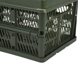 Camping Picnic Basket Foldable Large Capacity Multifunction Handheld Camping Storage Basket Camping Storage Box Green M