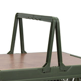 Camping Picnic Basket Foldable Large Capacity Multifunction Handheld Camping Storage Basket Camping Storage Box Green M - Extra Image