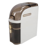 Small Spaces Gaps Cabinet Clear Drawers Narrow Tall Slim Seam Cabinet Vertical Storage Unit for Bathroom Kitchen A