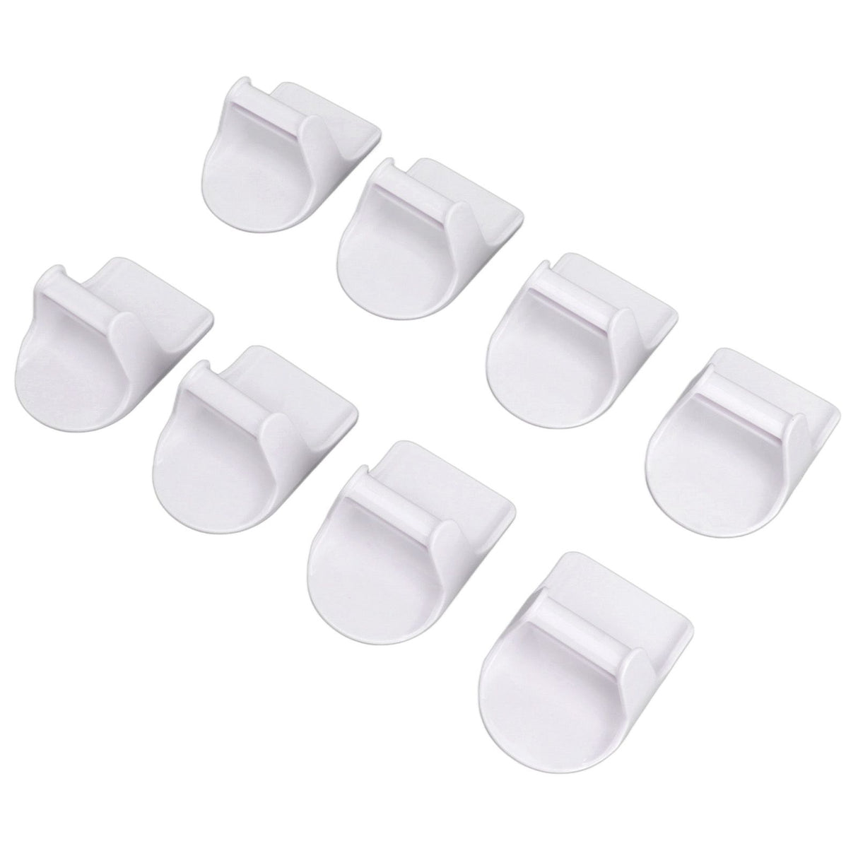 8 PCS Spray Bottle Holder ABS Save Space Strong Adhesive Spray Bottle Hanger for Home Cabinets