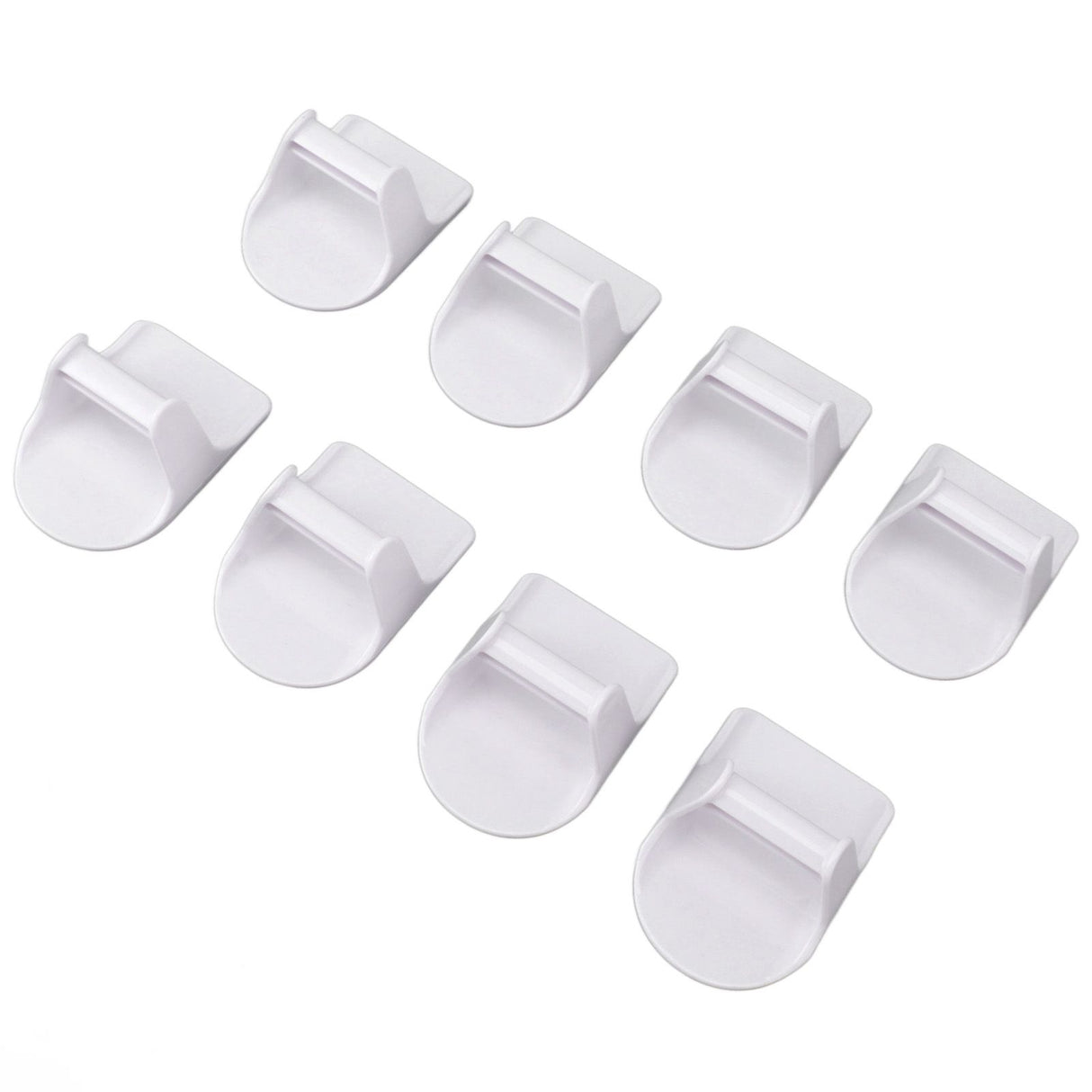 8 PCS Spray Bottle Holder ABS Save Space Strong Adhesive Spray Bottle Hanger for Home Cabinets