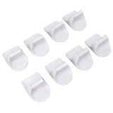 8 PCS Spray Bottle Holder ABS Save Space Strong Adhesive Spray Bottle Hanger for Home Cabinets