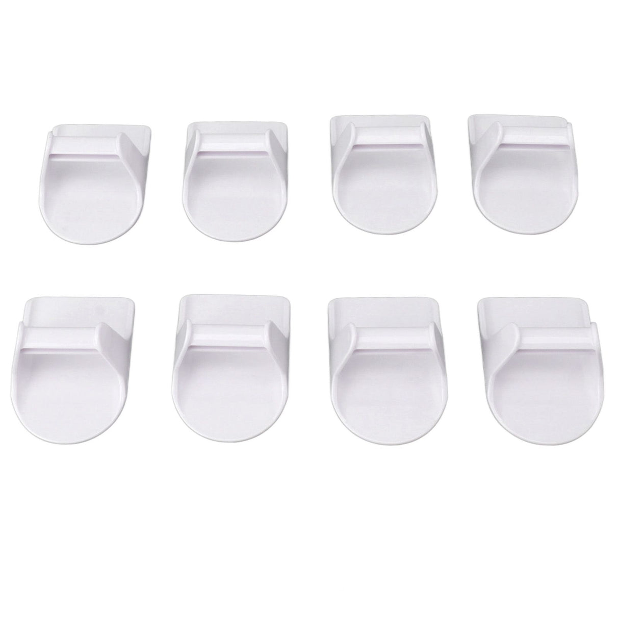 8 PCS Spray Bottle Holder ABS Save Space Strong Adhesive Spray Bottle Hanger for Home Cabinets