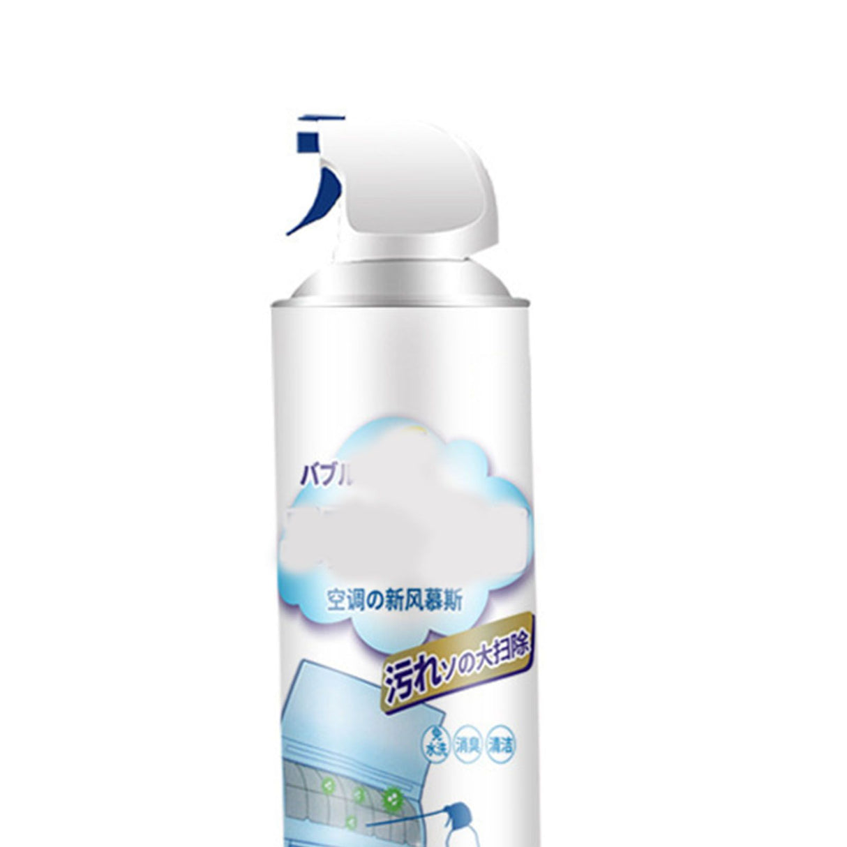Multi Purpose 500ml Air Conditioner Cleaner for Household Automotive Use Non Disassembling Gentle Car Air Conditioner Cleaner Japanese Edition