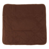 Chair Cushion Brown Chair Cushion Pads Anti Slip Water Absorption Premium Cotton Material Chair Pads for Home Travel Car Office