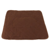 Chair Cushion Brown Chair Cushion Pads Anti Slip Water Absorption Premium Cotton Material Chair Pads for Home Travel Car Office