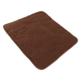 Chair Cushion Brown Chair Cushion Pads Anti Slip Water Absorption Premium Cotton Material Chair Pads for Home Travel Car Office