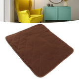 Chair Cushion Brown Chair Cushion Pads Anti Slip Water Absorption Premium Cotton Material Chair Pads for Home Travel Car Office