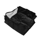 Wheelchair Underneath Bag 600D Oxford Cloth Movable Under Seat Basket for Rollator Walker Black - 45-Degree Angle