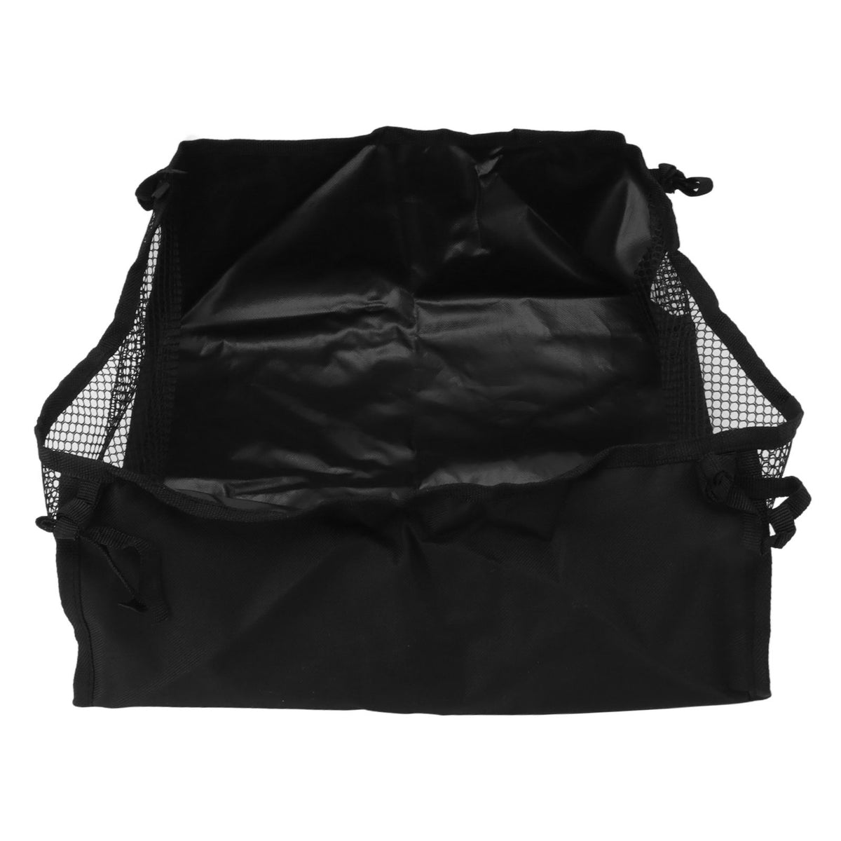 Wheelchair Underneath Bag 600D Oxford Cloth Movable Under Seat Basket for Rollator Walker Black