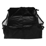 Wheelchair Underneath Bag 600D Oxford Cloth Movable Under Seat Basket for Rollator Walker Black - Low Angle