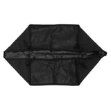 Wheelchair Underneath Bag 600D Oxford Cloth Movable Under Seat Basket for Rollator Walker Black