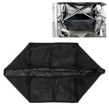 Wheelchair Underneath Bag 600D Oxford Cloth Movable Under Seat Basket for Rollator Walker Black - Extra Image