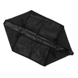Wheelchair Underneath Bag 600D Oxford Cloth Movable Under Seat Basket for Rollator Walker Black - Extra Image