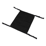 Oxygen Tank Holder Bag 600D Oxford Cloth Hook Design Dual Oxygen Tank Holder for Medical Personal Use Black