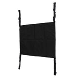 Oxygen Tank Holder Bag 600D Oxford Cloth Hook Design Dual Oxygen Tank Holder for Medical Personal Use Black