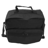 Wheelchair Bag Hang On Back Storage Tote Portable Large Capacity Waterproof Accessible Pouch Travel Messenger Black - 45-Degree Angle