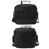 Wheelchair Bag Hang On Back Storage Tote Portable Large Capacity Waterproof Accessible Pouch Travel Messenger Black