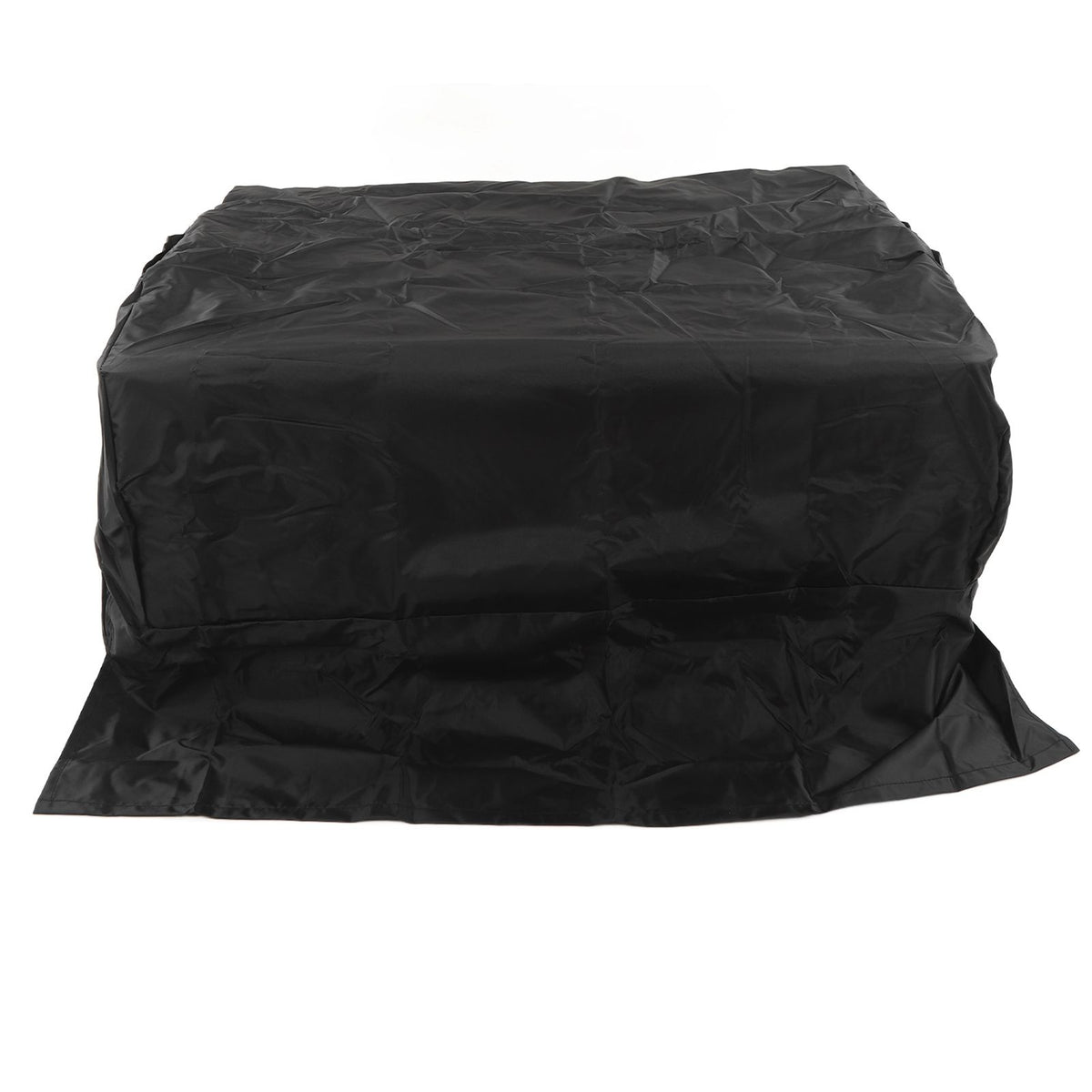 BBQ Grill Cover Waterproof Oxford Cloth Outdoor Rainproof Dustproof Sunproof Built in Grill Top Cover Grill Cover Black